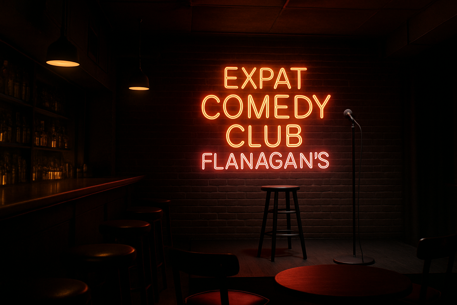Expat Comedy Club Flanagans