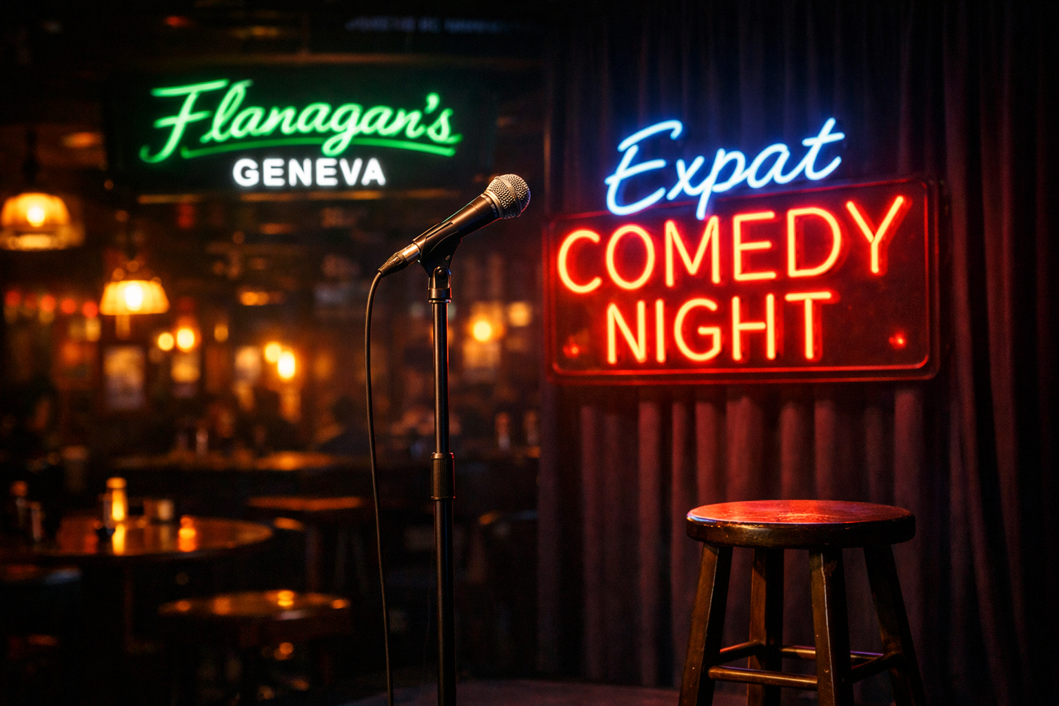 Comedy in English in Geneva